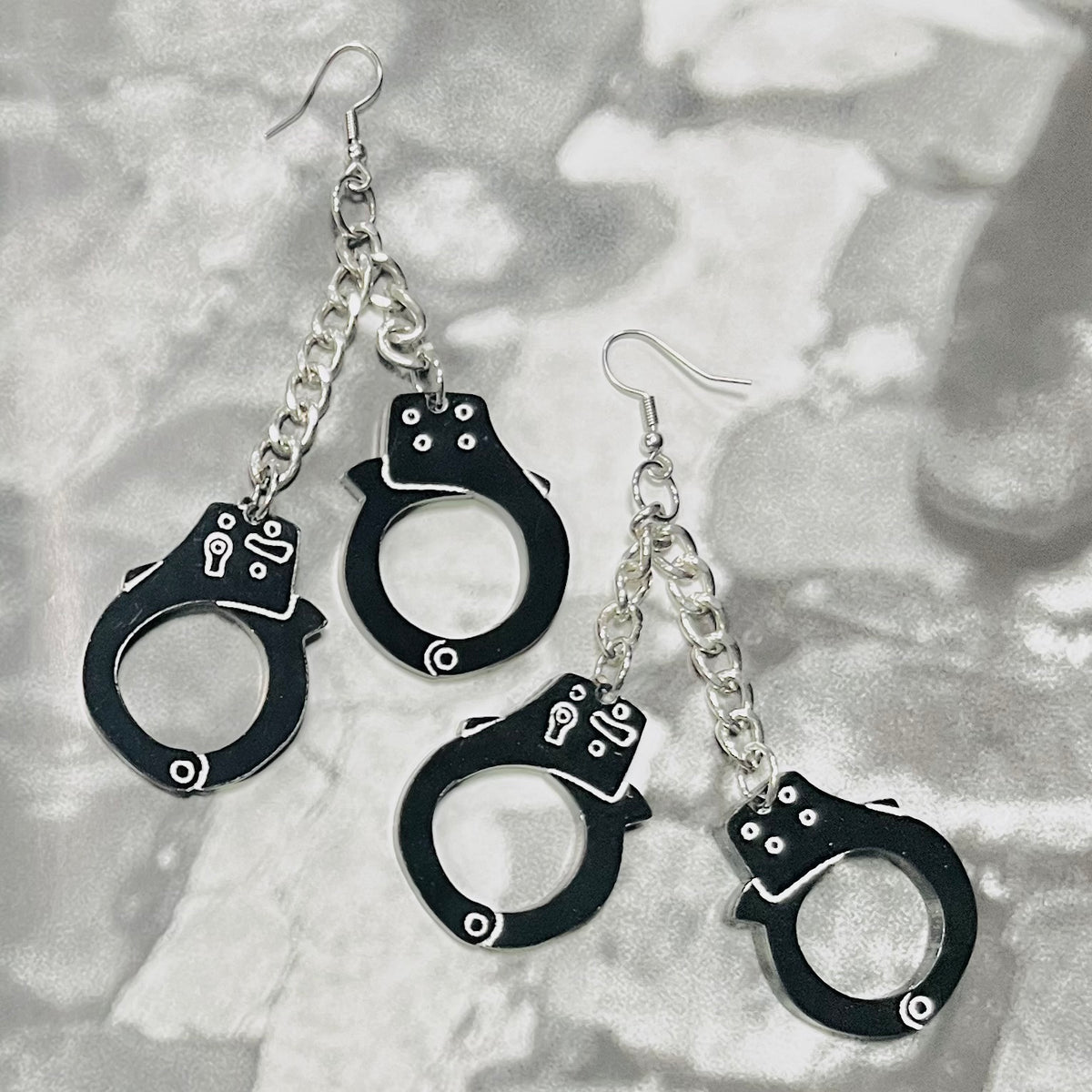 Lockdown Handcuff Earrings