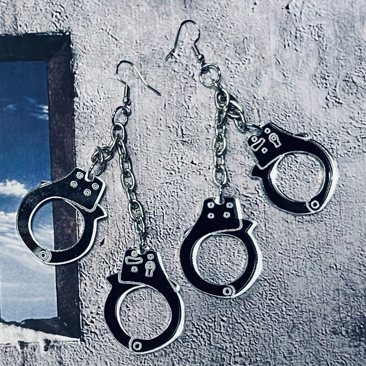 Lockdown Handcuff Earrings