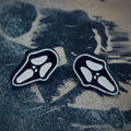 Muted Scream Stud Earrings