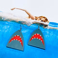 Feeding Frenzy Shark Earrings