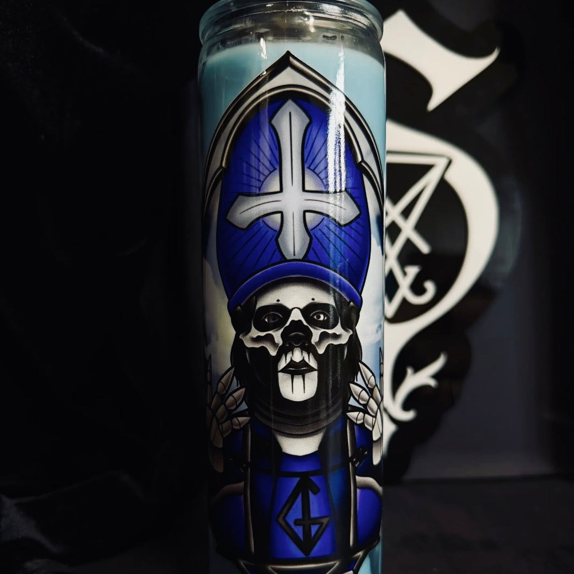 Ode to Papa GHOST Cathedral Candle