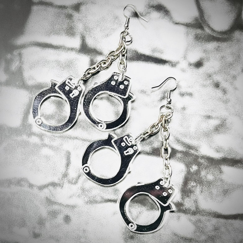 Lockdown Handcuff Earrings