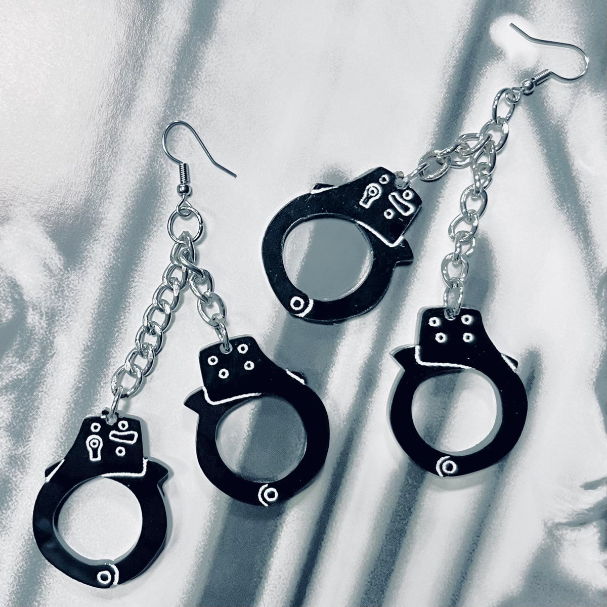 Lockdown Handcuff Earrings