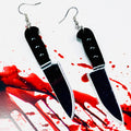 Stabby Blade Knife Earrings
