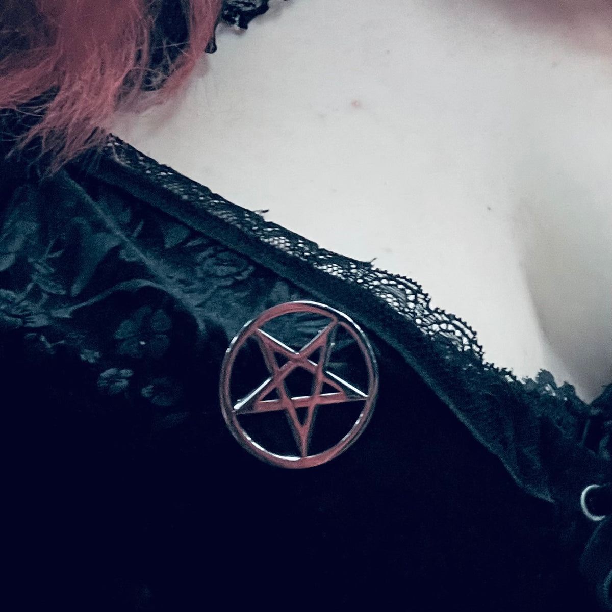 Penta Ritual Pin Brooch