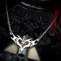 Cybersigilism Tattoo Heart Necklace