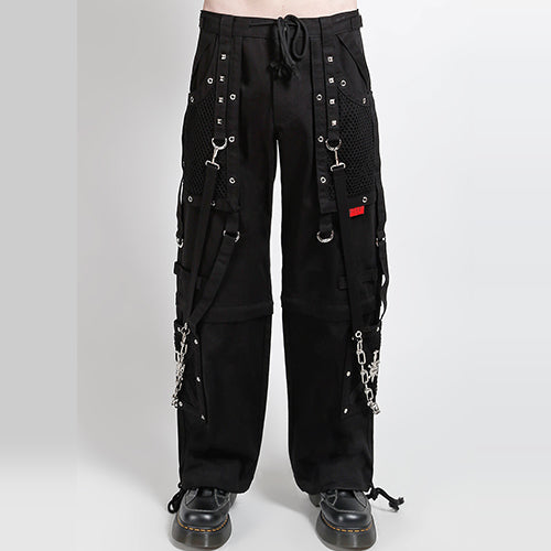 Symbol Harness Pants in black by Tripp NYC