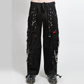 Symbol Harness Pants in black by Tripp NYC