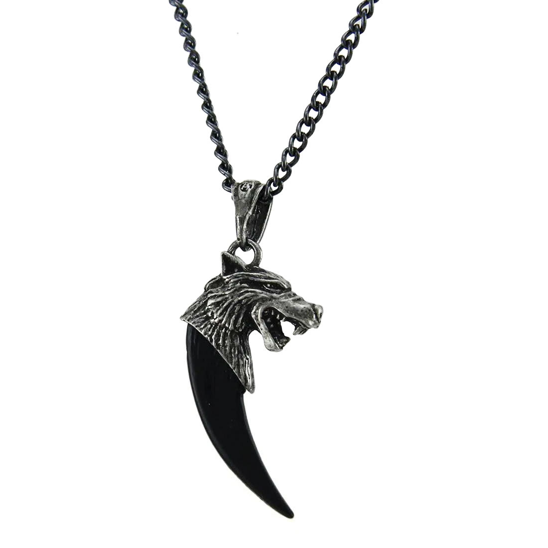 Alchemy Wolf Macht Pewter Necklace