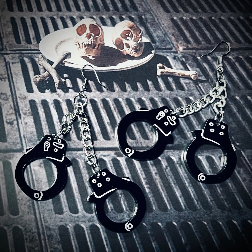 Lockdown Handcuff Earrings