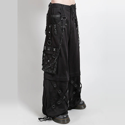 Reaper Zip-Off Pants in black by Tripp NYC