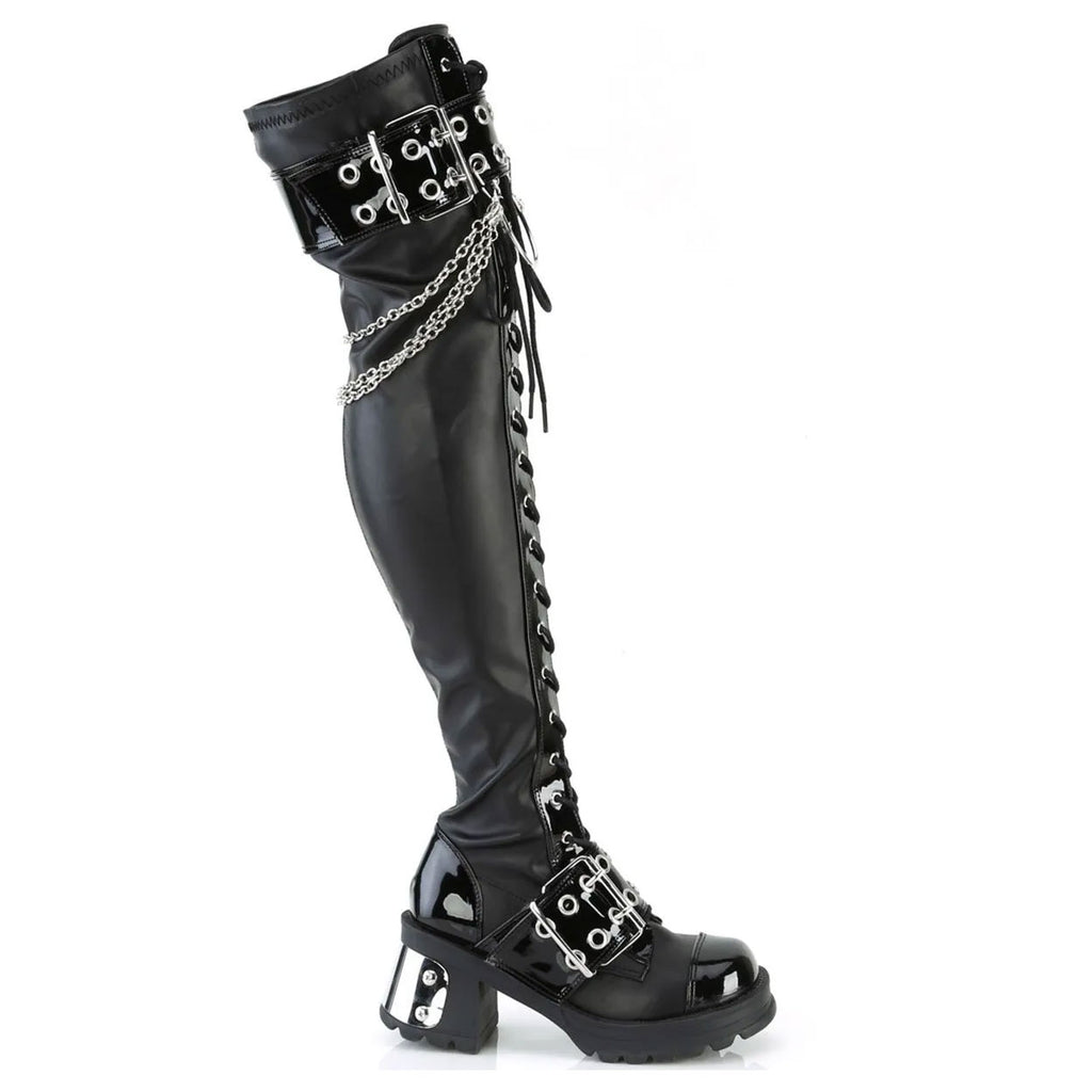 Bratty Over-The-Knee Platform Boots