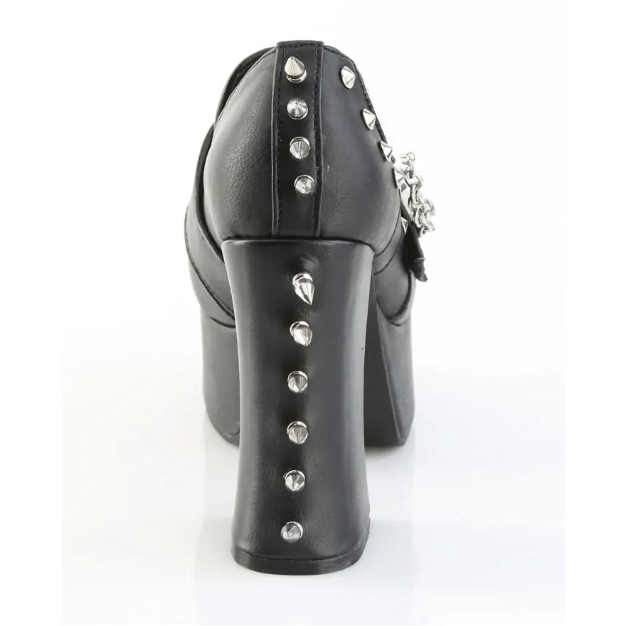 Charade Sidelock Spike Platform Heels