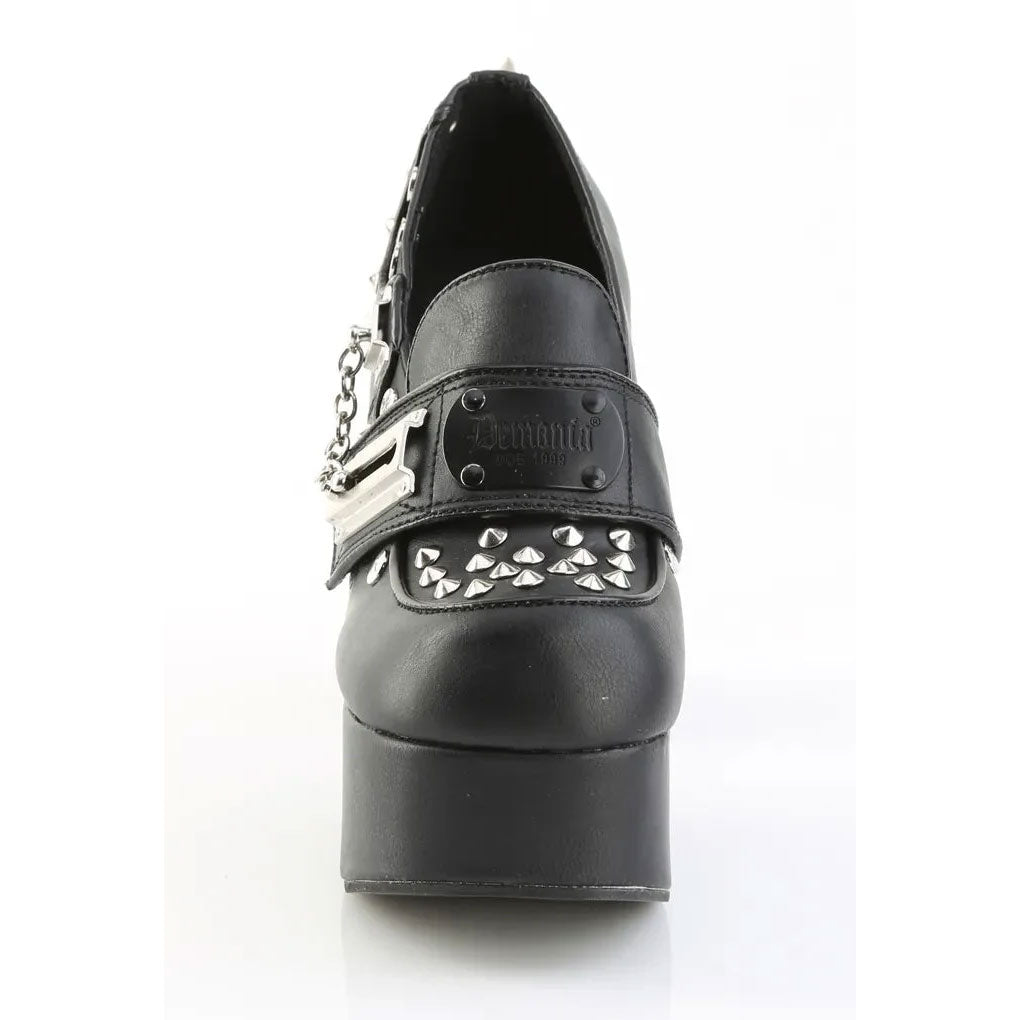 Charade Sidelock Spike Platform Heels
