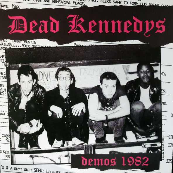 DEAD KENNEDYS: Demos 1982 Vinyl LP