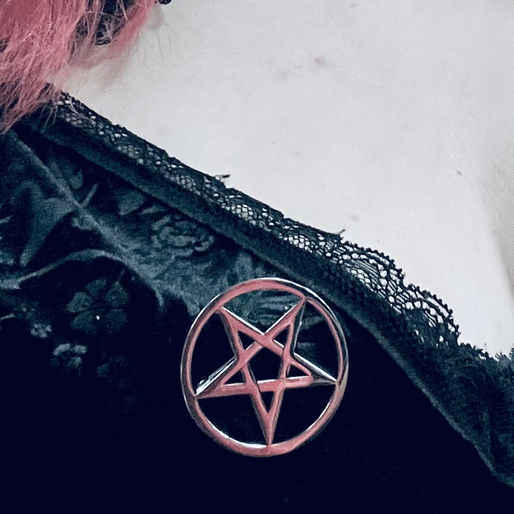 Penta Ritual Pin Brooch