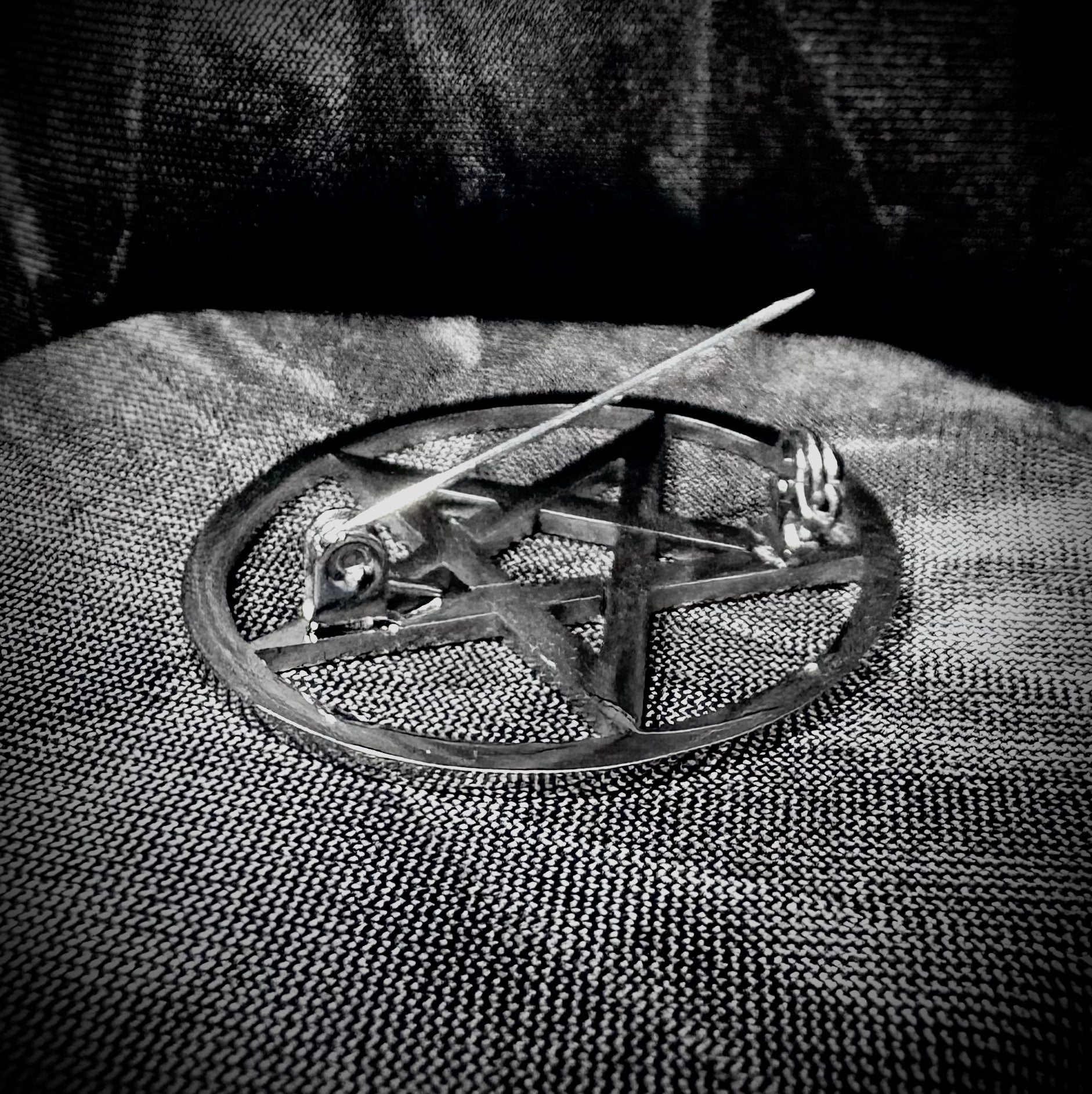 Penta Ritual Pin Brooch