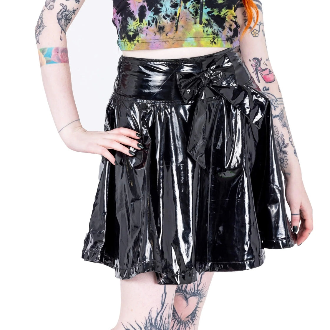 Sonya PVC Skirt