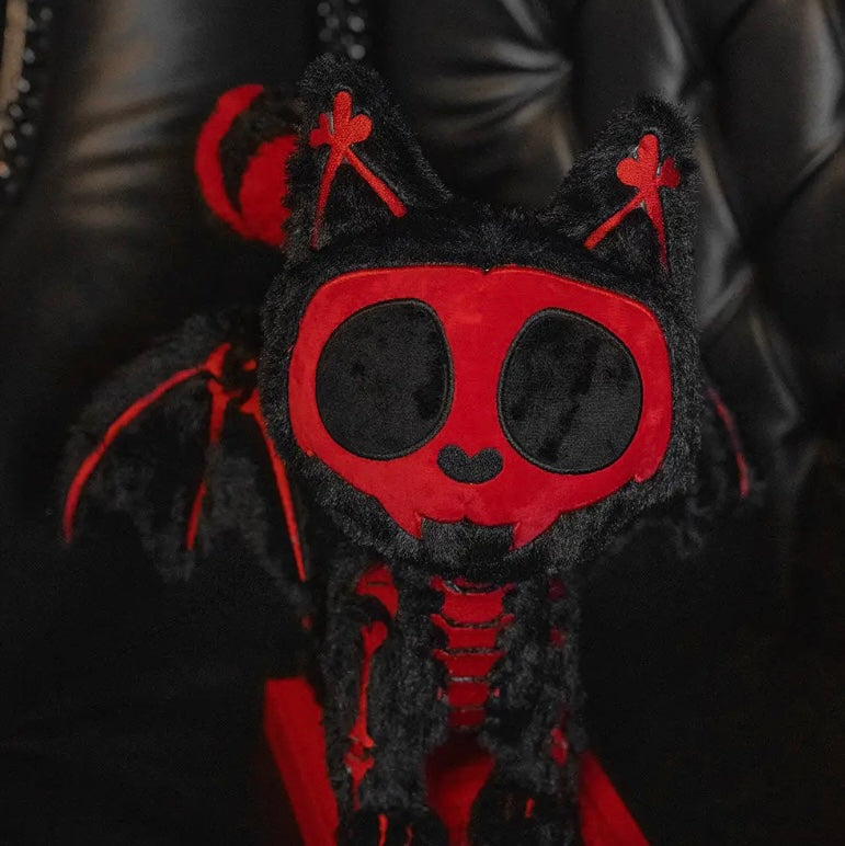 Vampy Bones Skelekitty Plush Toy