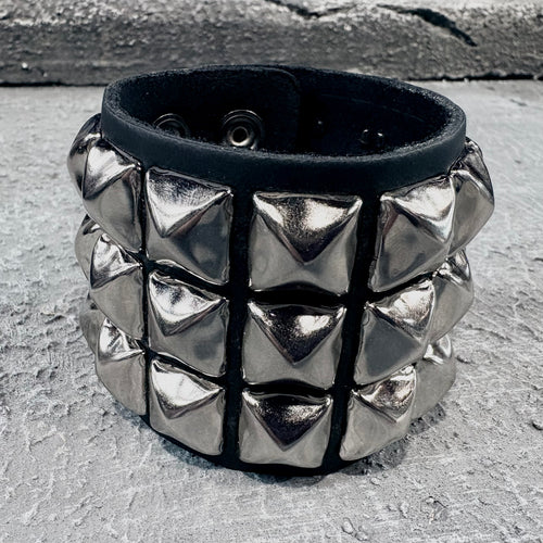 Vital Trinity Pyramid Stud Cuff