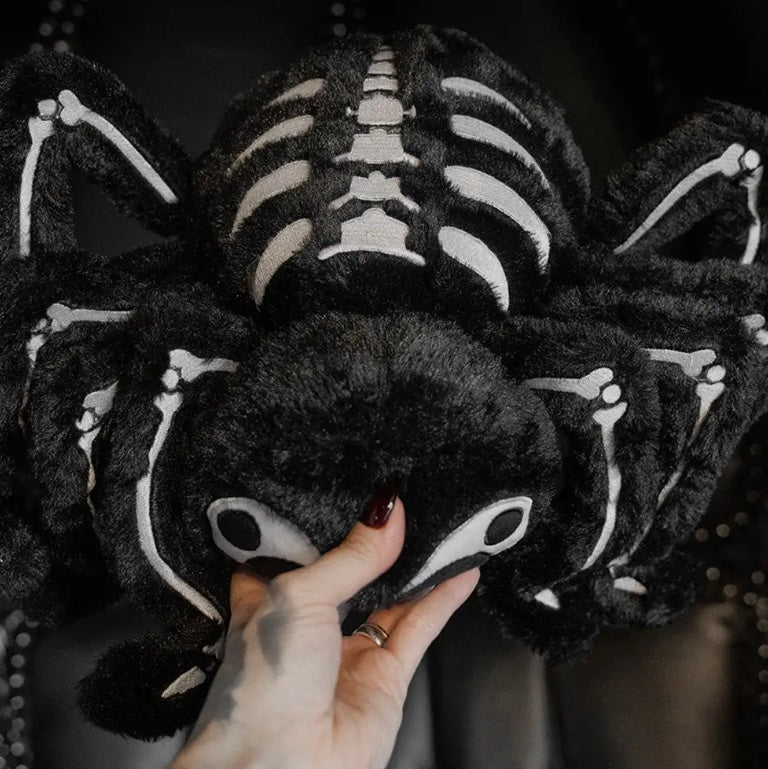 Nightcrawler Skeleton Spider Plush Toy