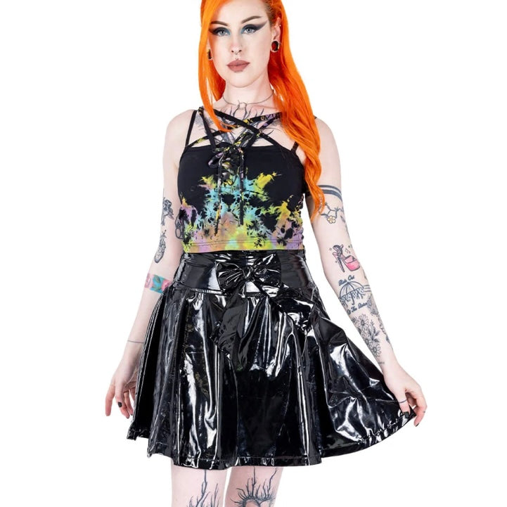 Sonya PVC Skirt