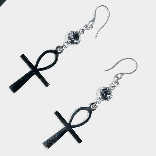Royal Ankh earrings