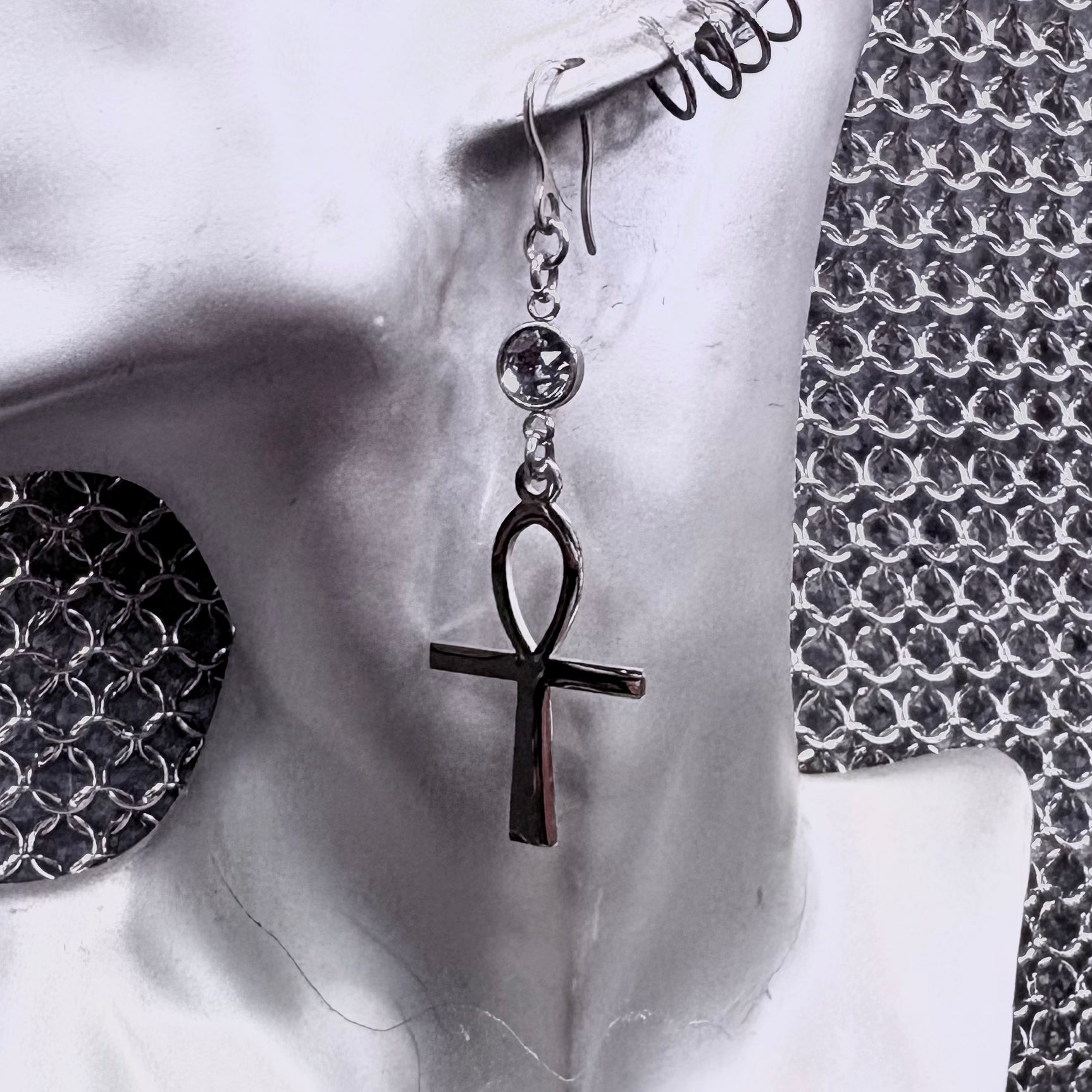 Royal Ankh earrings