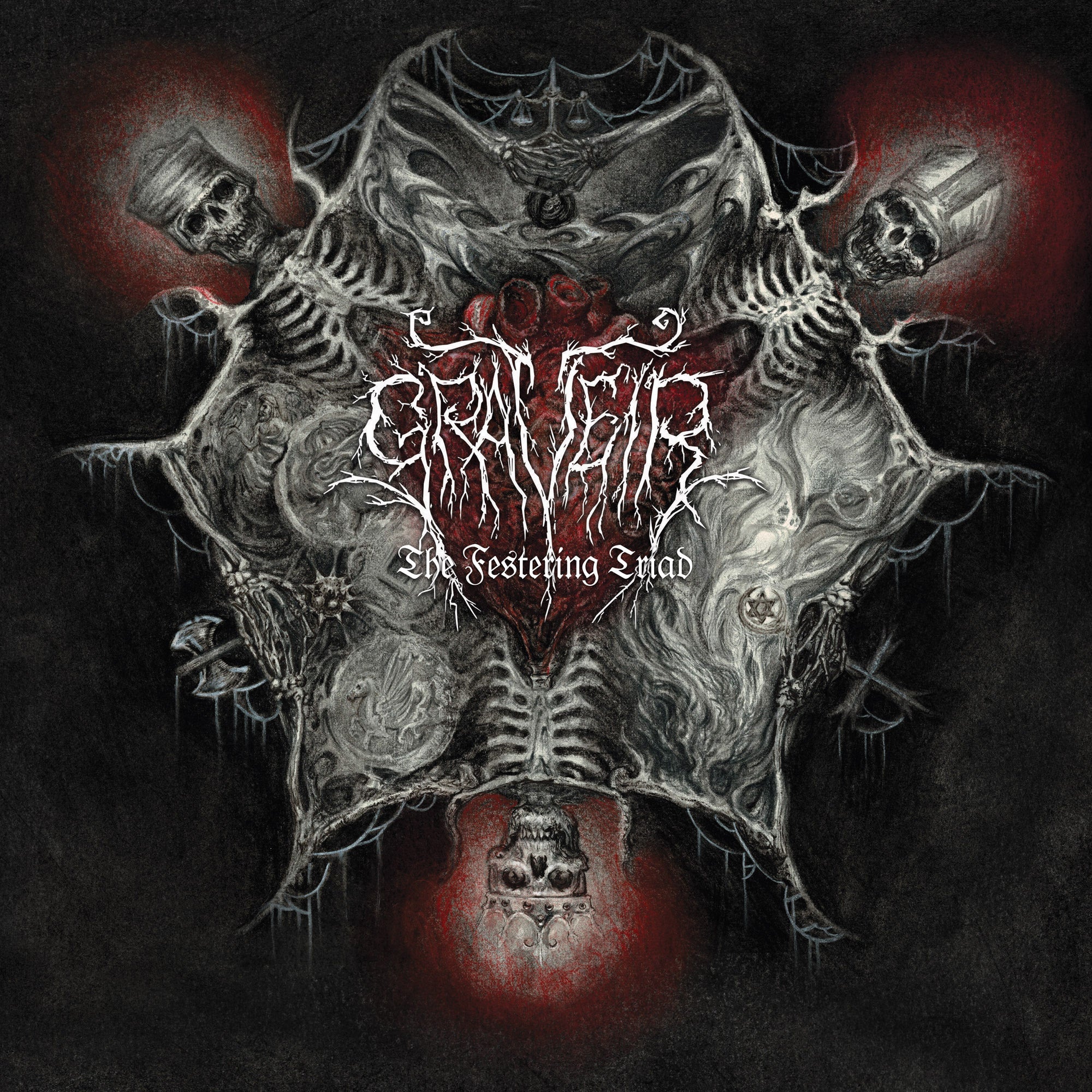 GRAVEIR The Festering Triad CD Digipak
