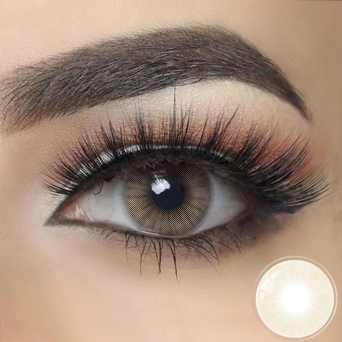 Ochre HD Contact Lenses