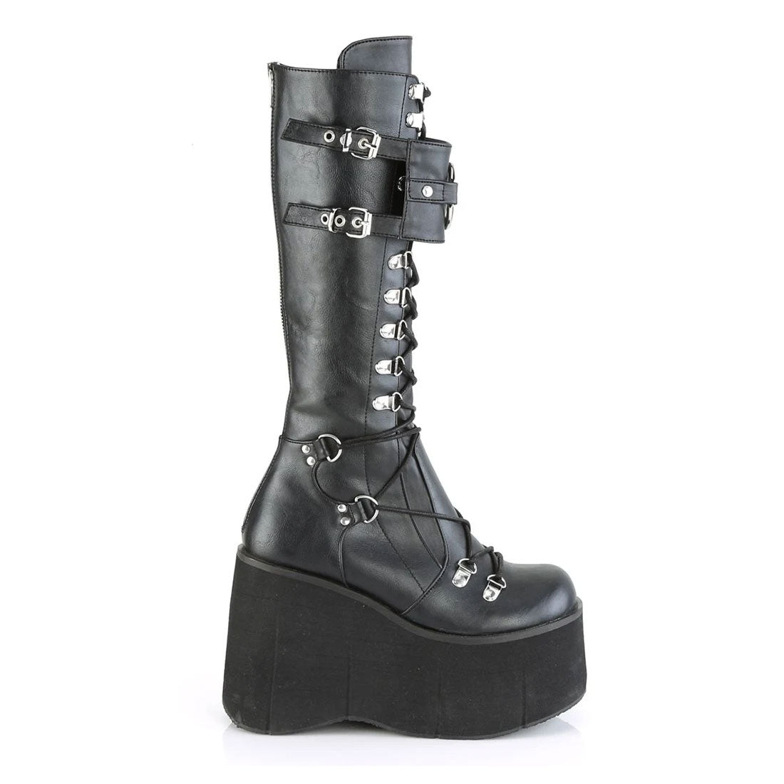Kera Shield Platform Knee Boots