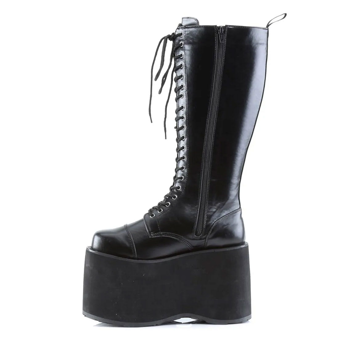 Mega Cyber Platform Knee Boots