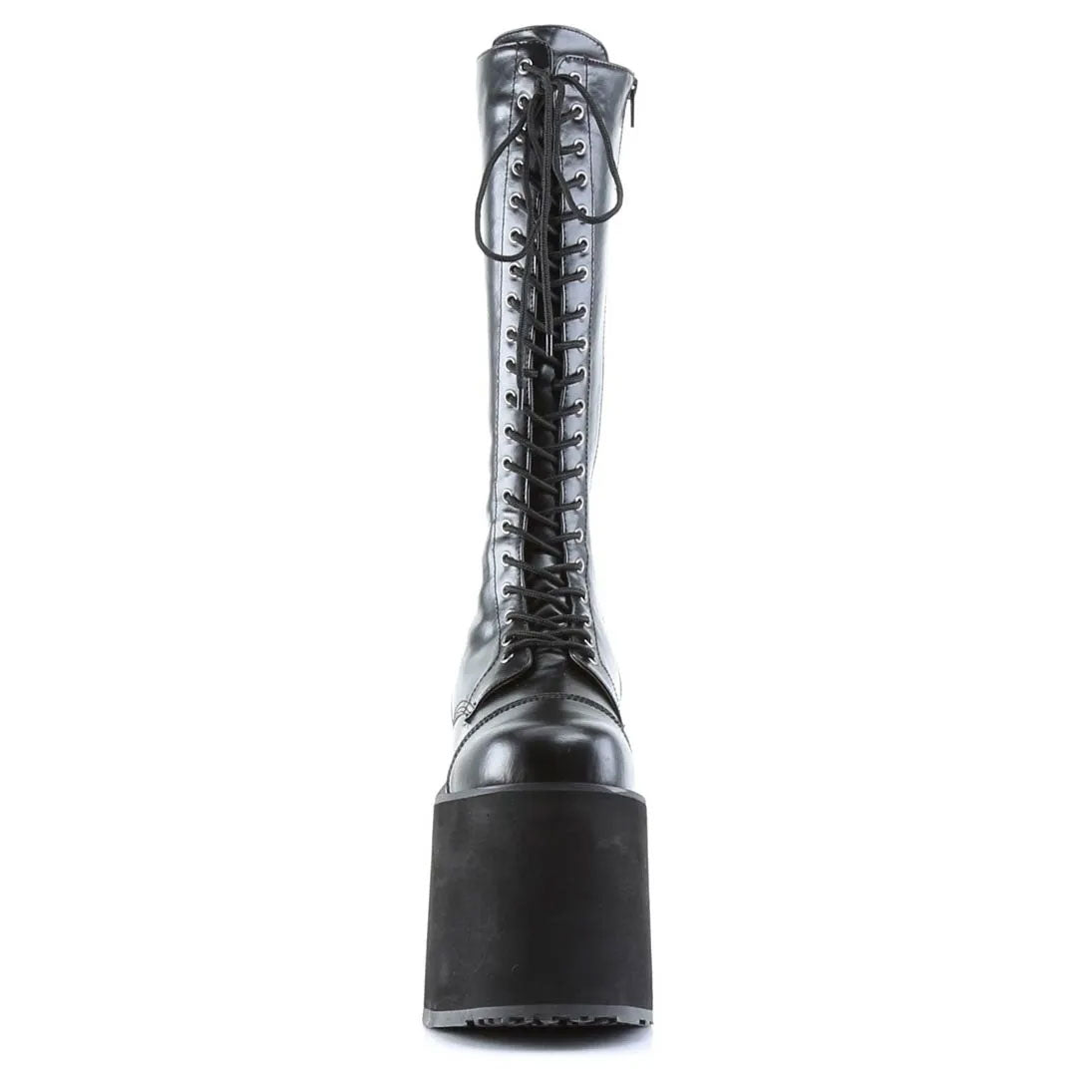 Mega Cyber Platform Knee Boots