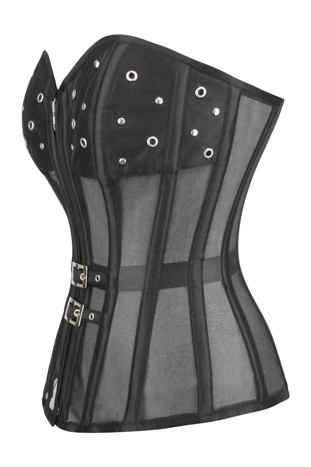 Night Reign Mesh Overbust Corset