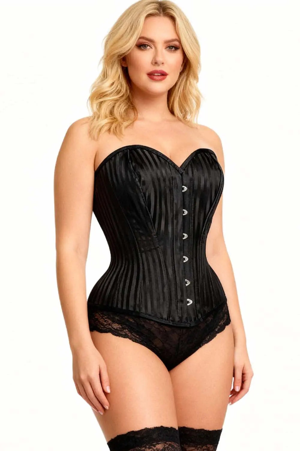 Requiem Brocade Overbust Corset