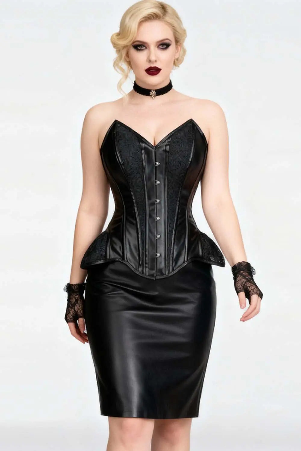 Elysian Gothic Overbust Corset