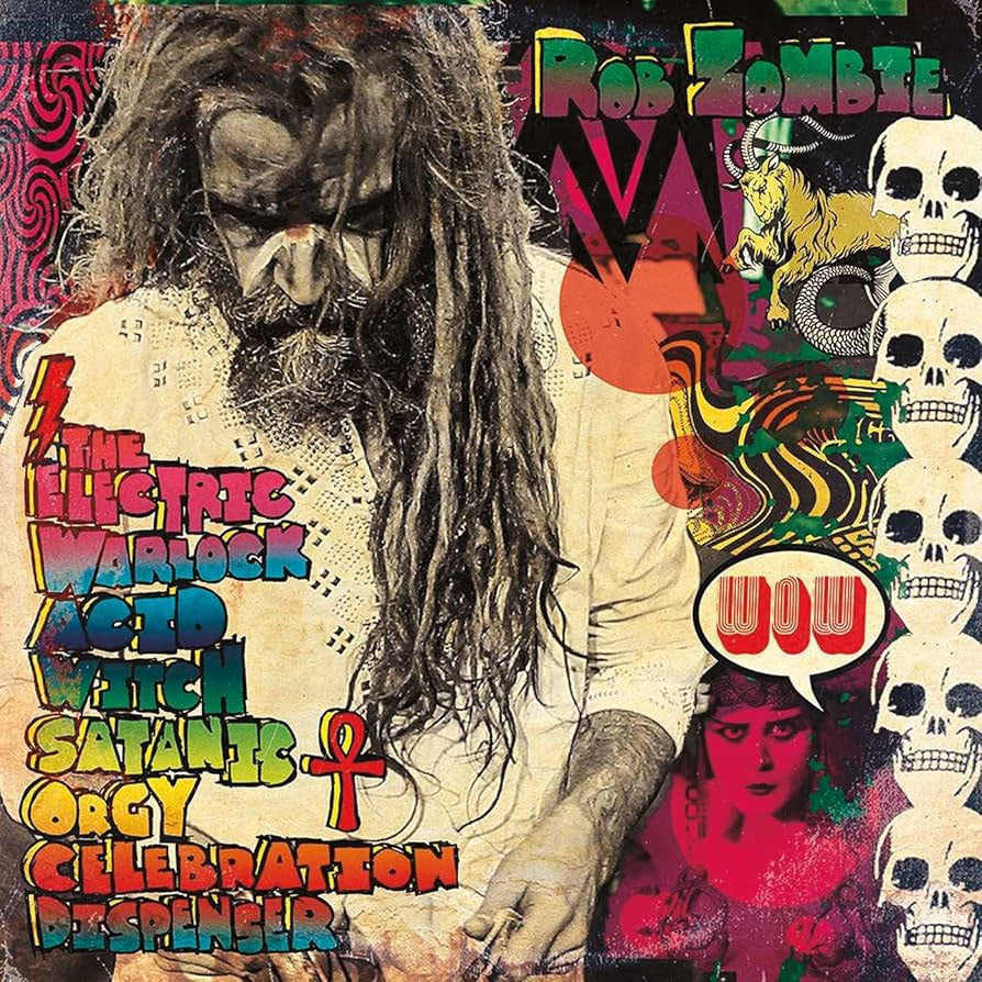 WHITE ZOMBIE The Electric Warlock Acid Witch Satanic Orgy Celebration Dispenser Vinyl LP