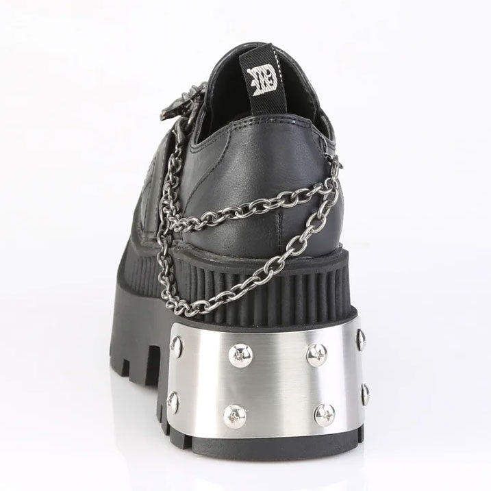 Wrath Studded Chain Platform Loafers
