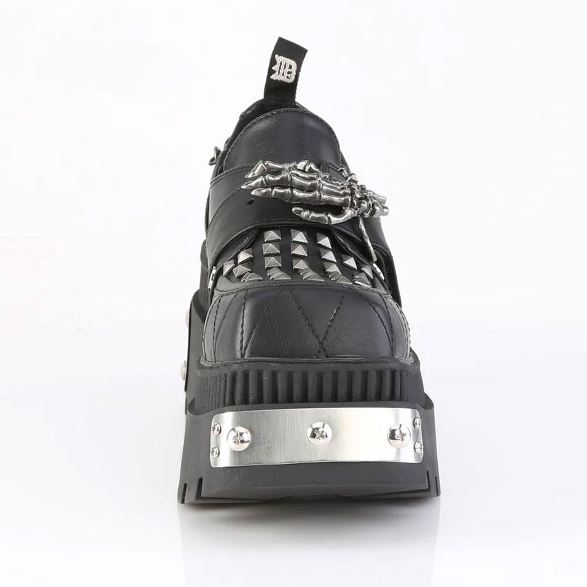 Wrath Studded Chain Platform Loafers