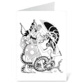 Abstraxions - Hunter Slaying Demon Blank Card