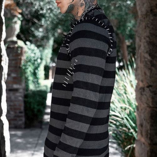Autopsy Stitch Striped Sweater