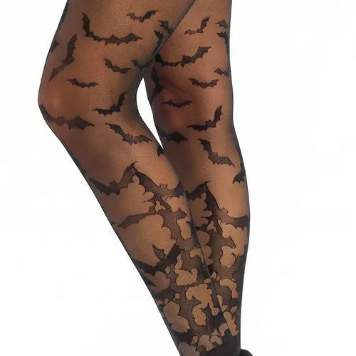 Bat Wing Sheer Tights