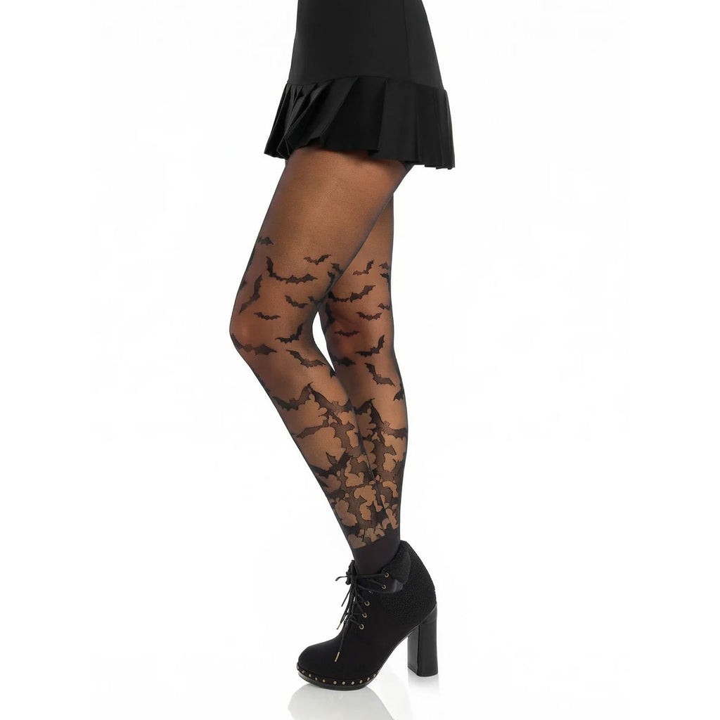 Bat Wing Sheer Tights