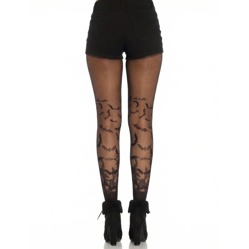 Bat Wing Sheer Tights
