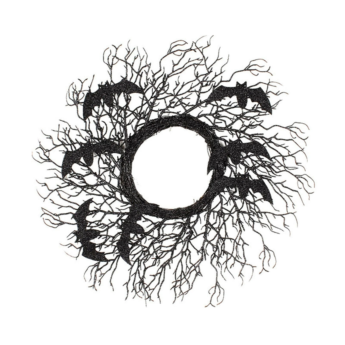 Bat Roost Branch Wreath