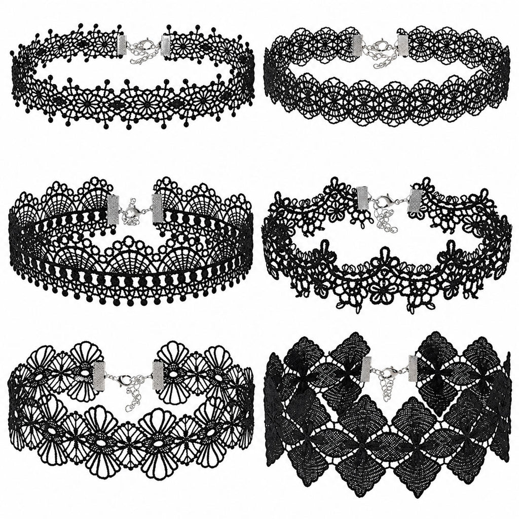 Six Sins Lace Choker Set