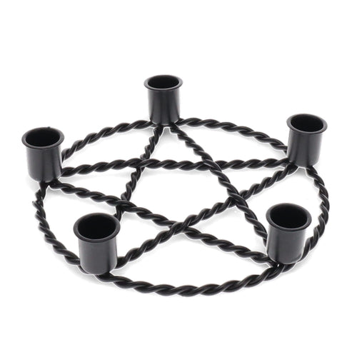Dark Ritual Metal Altar Spell Candle Holder