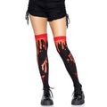 Bloody Splatter Thigh Highs (Red)
