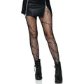 Cracked Fishnet Tights