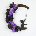 Midnight Familiar Moon Wreath